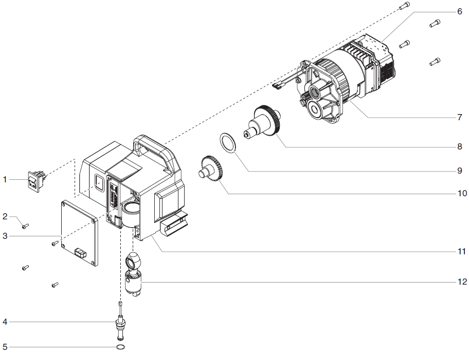 640ix Drive Assembly